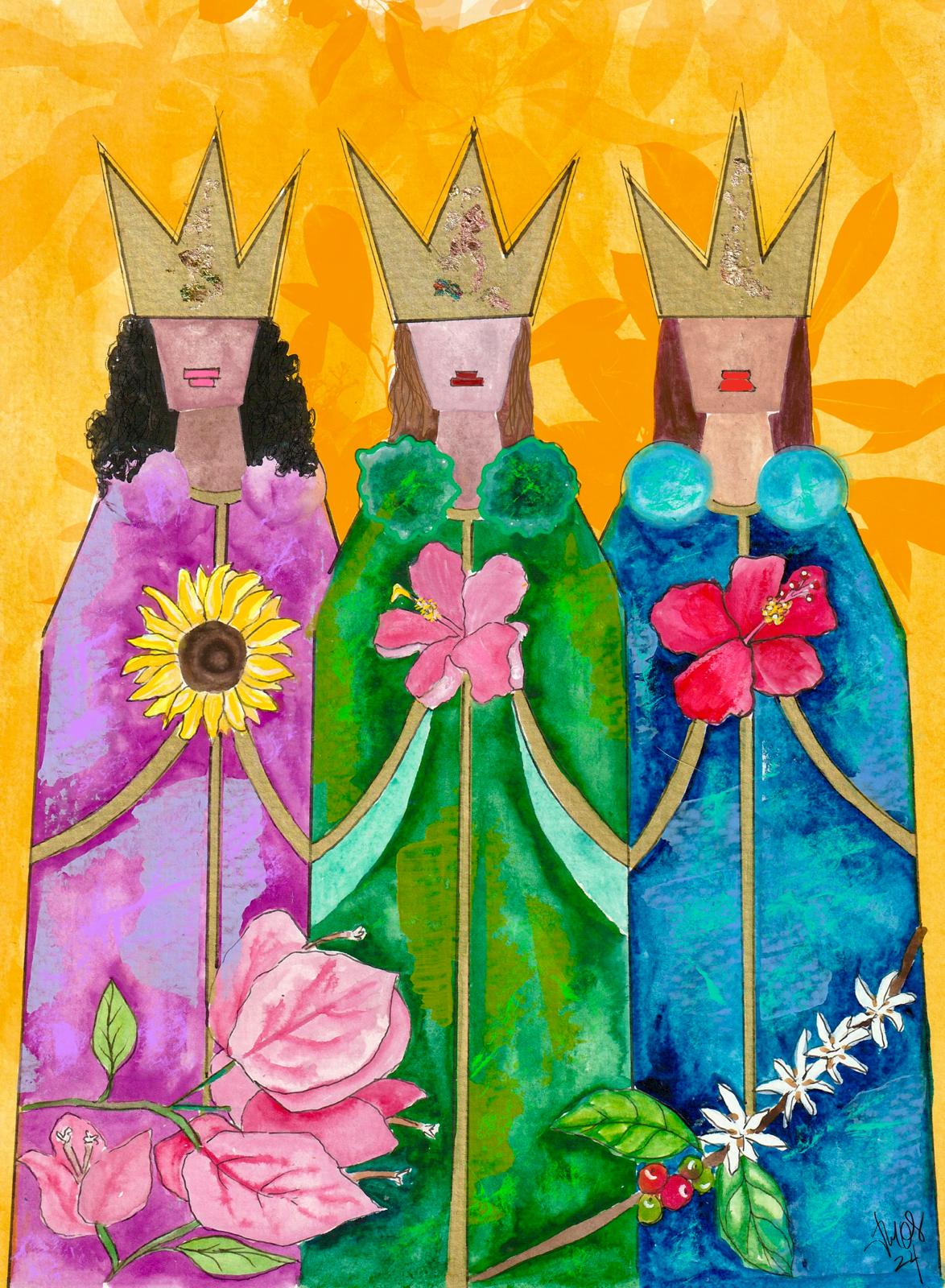 Reinas Magas de la Flora (Prints)