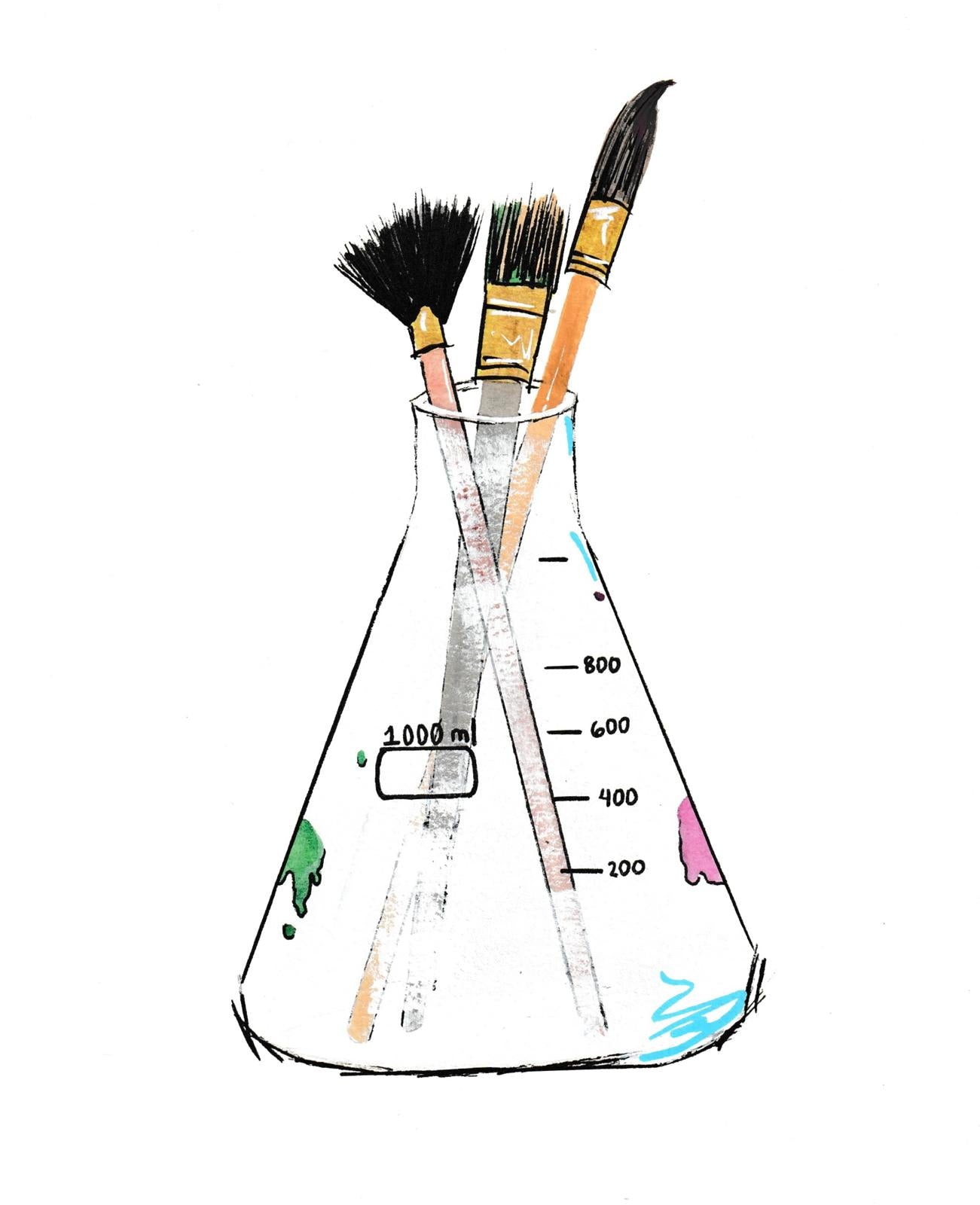 Erlenmeyer Flask (Prints)