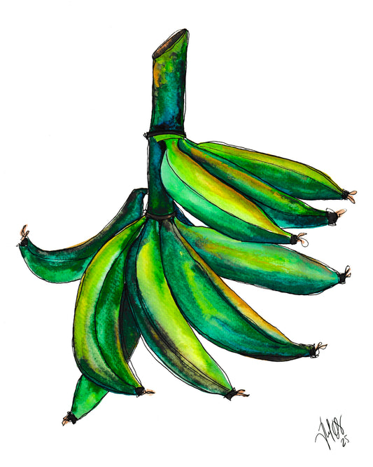 Racimo de Plátano (Prints)