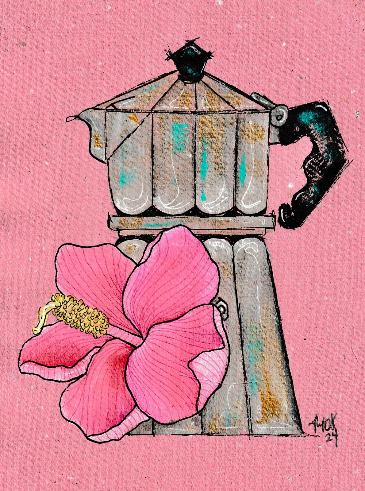 Café y Flor de Maga (Prints)